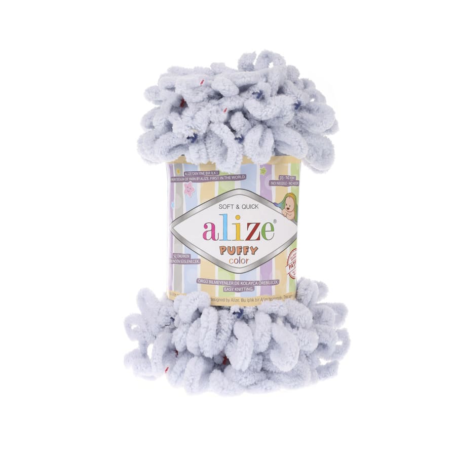 Пряжа PUFFY COLOR(Alize), цвет 5850