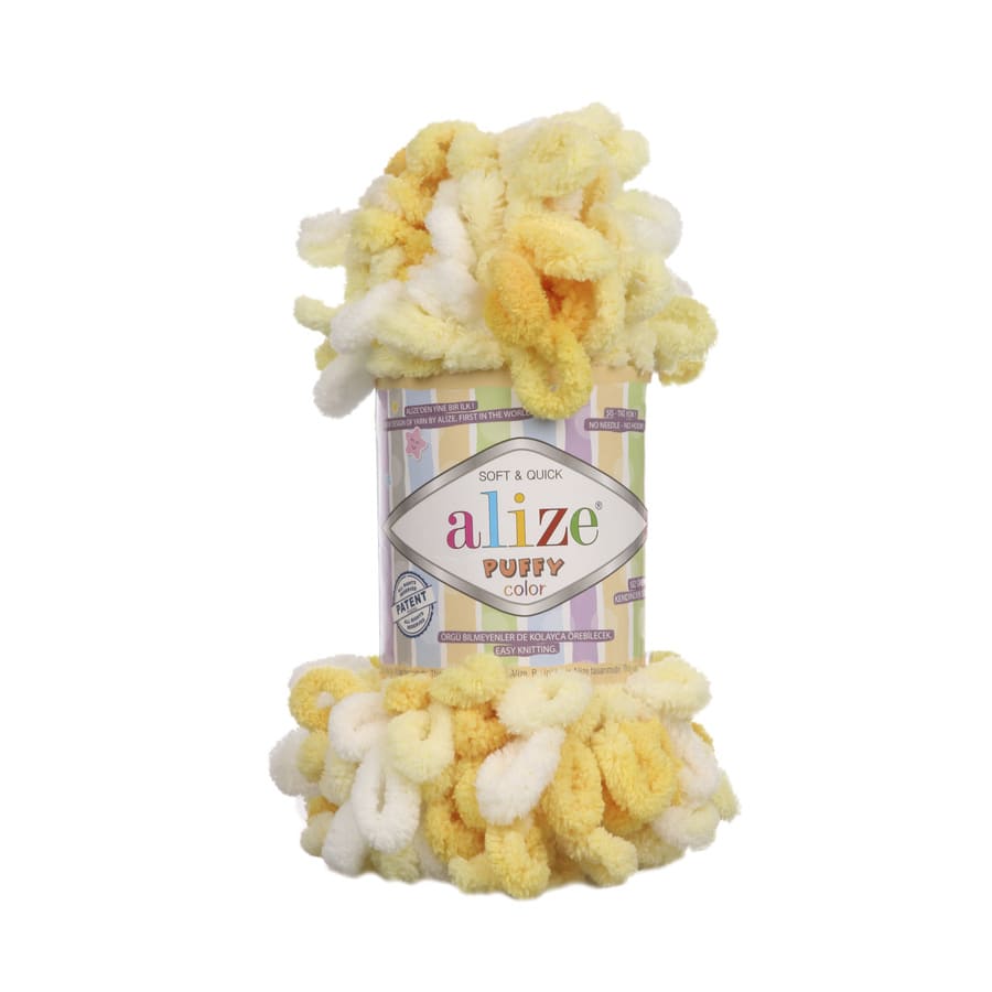 Пряжа PUFFY COLOR(Alize), цвет 5921