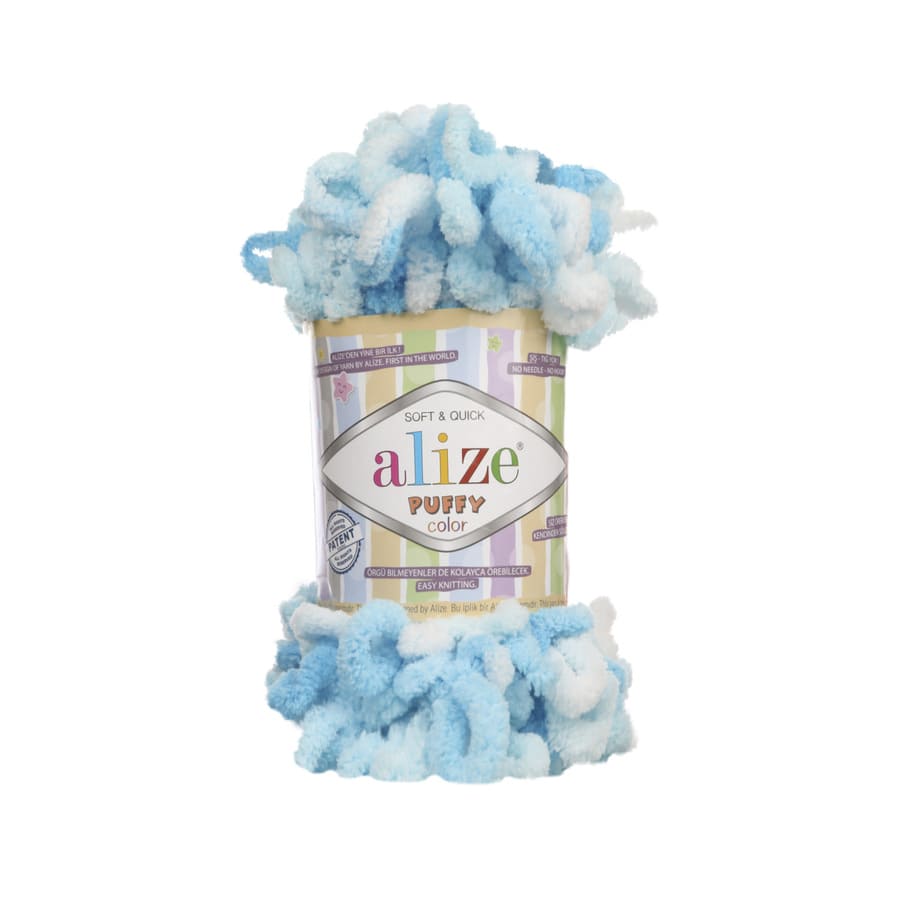 Пряжа PUFFY COLOR(Alize), цвет 5924