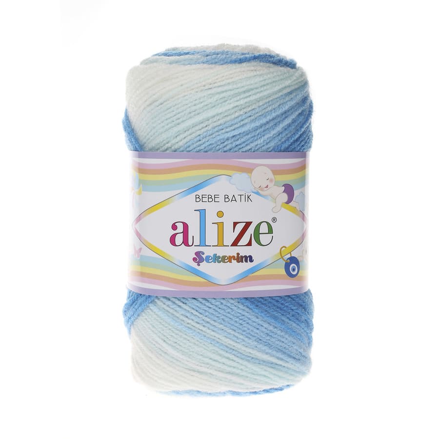 Пряжа Sekerim BEBE Batik ( Alize), цвет 2130
