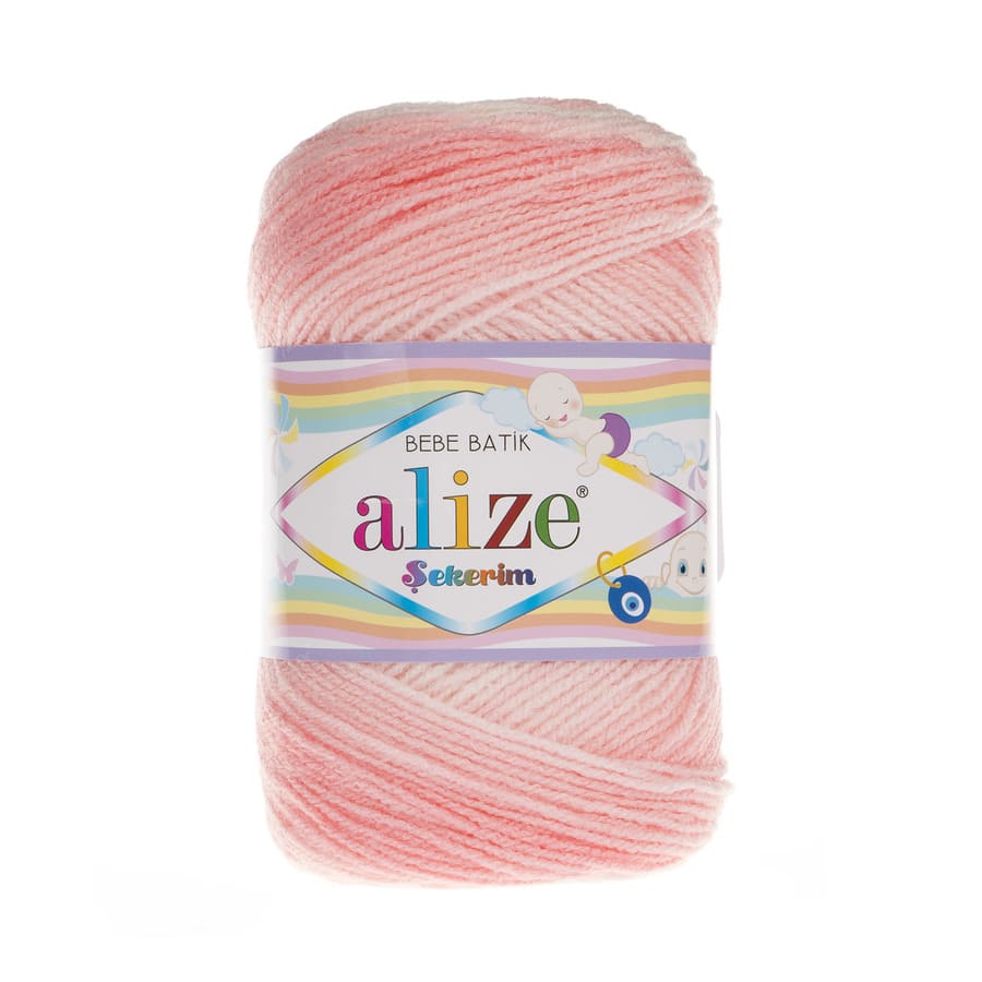 Пряжа Sekerim BEBE Batik ( Alize), цвет 6319